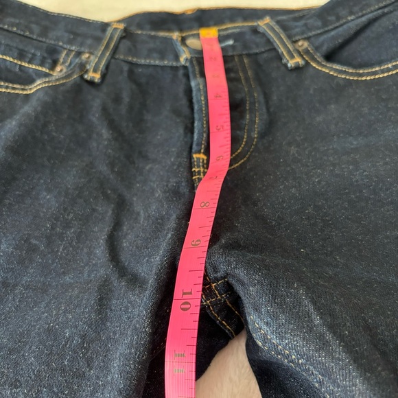 The Hollister Skinny Men’s Button Fly Denim Jeans - Size 30 x 32 Dark Wash - Picture 13 of 16